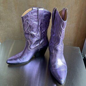 Women's Cowboy Boots -Purple - 7.5 W -  Cowboy Carter!